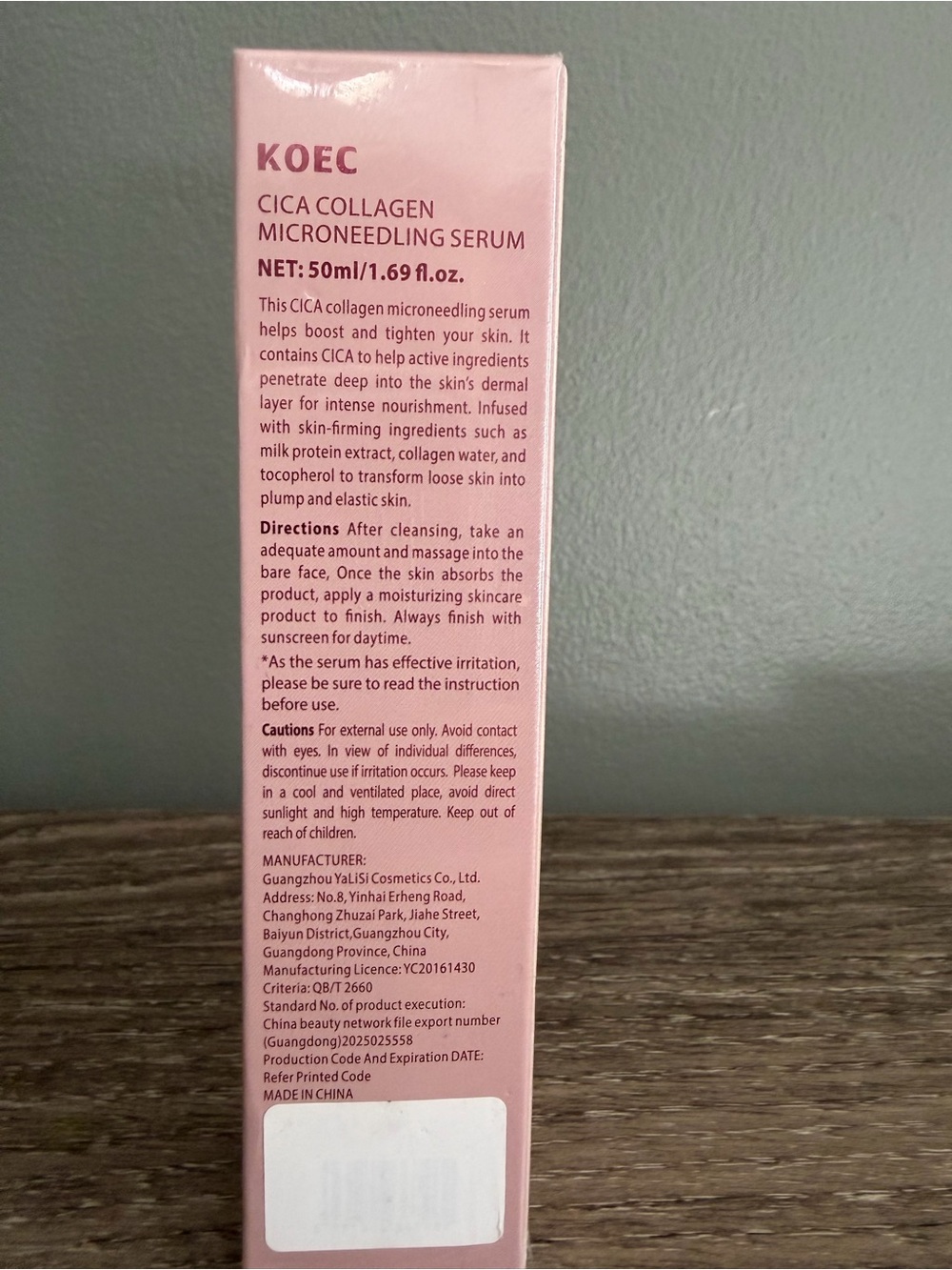 Cica Collagen Microneedling Serum